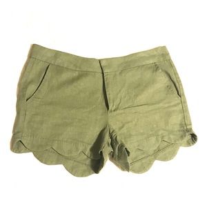 Green shorts